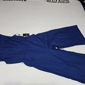 Adrianna Papell Blue Jumpsuit – Size 6 – New With Tags